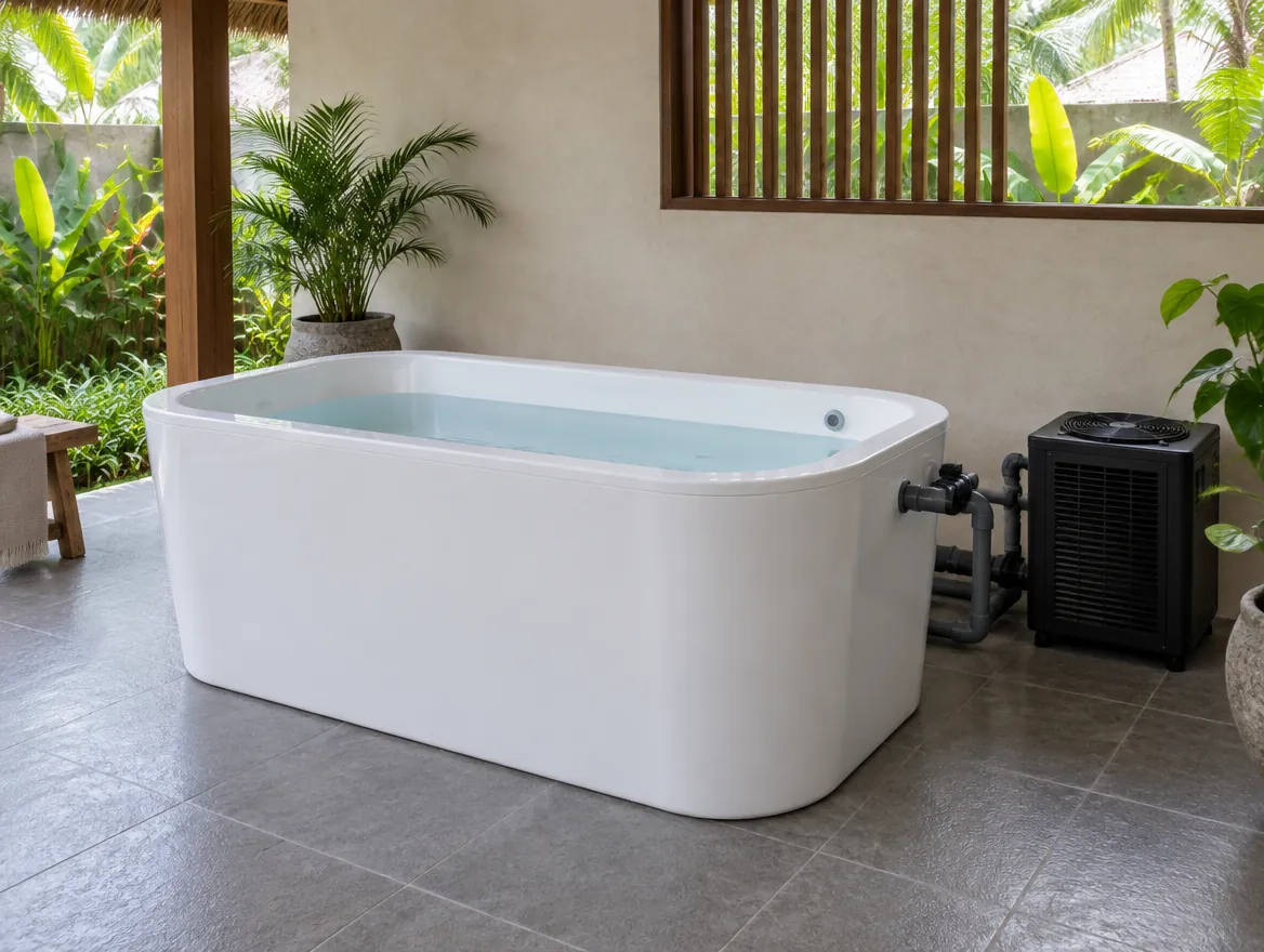 Acrylic cold plunge tubs in Indonesia