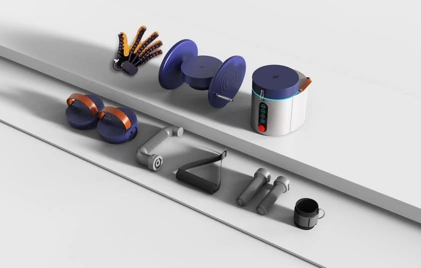 Compact strength equipment