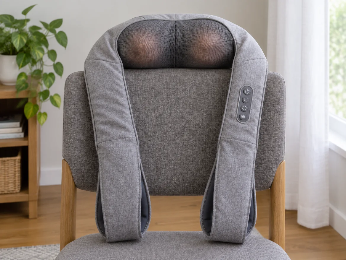 Neck and shoulder massagers