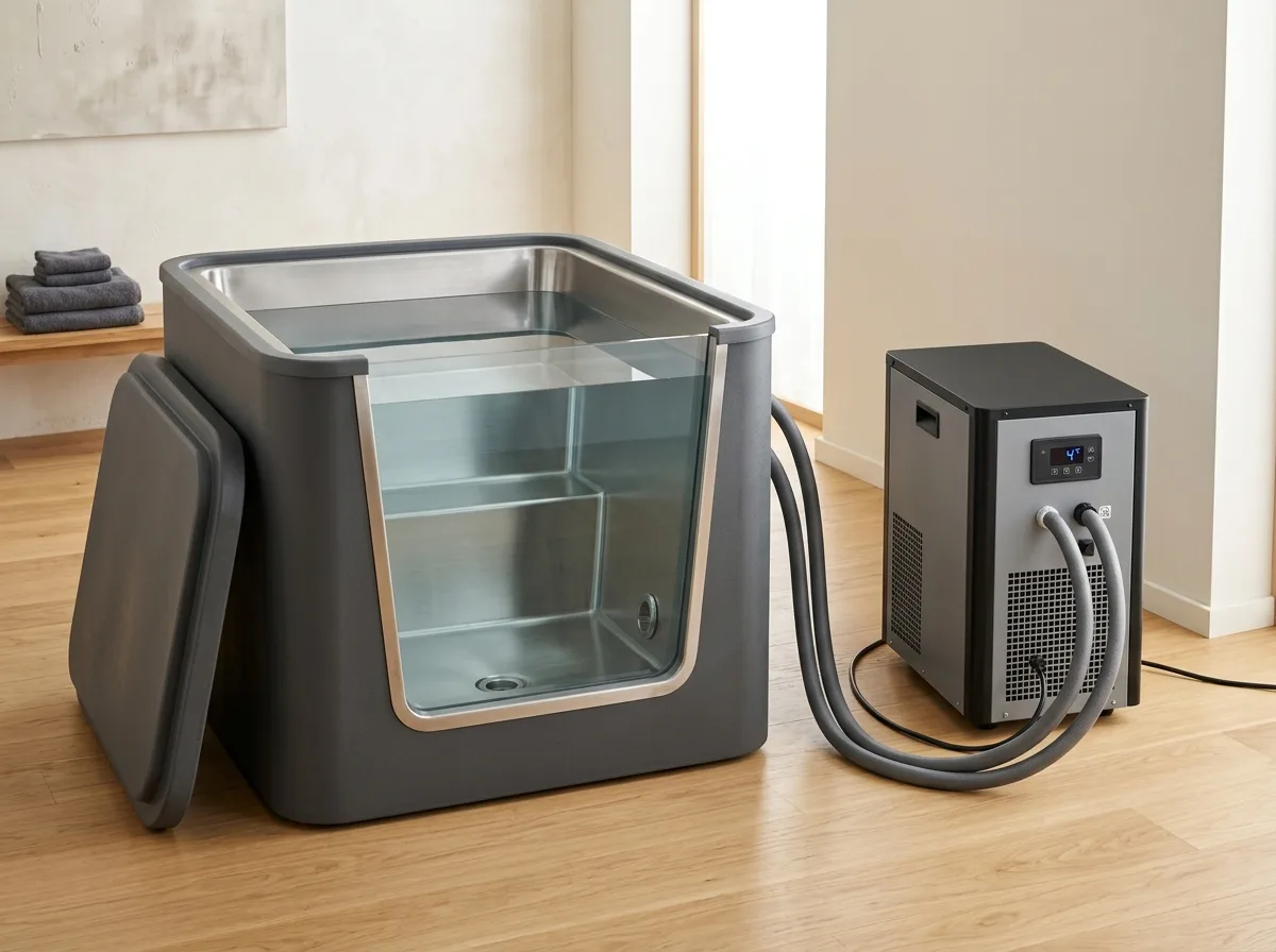 Commercial Cold Plunge with Chiller