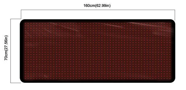 iLUXRM-1248 — Red Light Body Mat